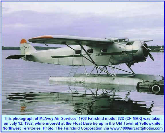 McAvoy Airways Fairchild 